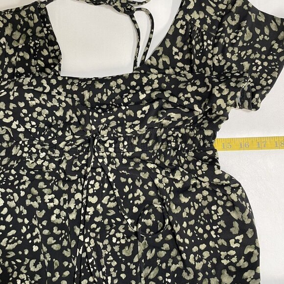 Tommy Bahama Wild One Jumpsuit Womens Small Black Wide Leg Stretch Jersey - Picture 15 of 16